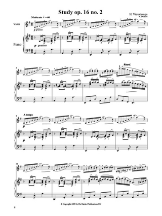 Selected Studies 3 - Violon - Dezaire Nico / Van Rompaey Gunter